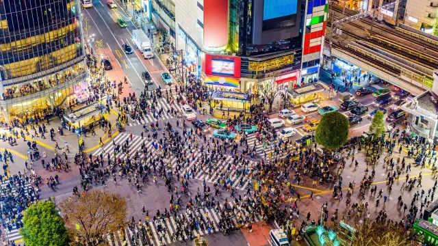 Shibuya Scramble Crossing — Shibuya, Tokyo
